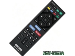 Compatível Com O Comando De Controlo Remoto Rmt-b126a Para Dvd Blu-ray Da Sony (ir Remote For Sony Blueray Dv)