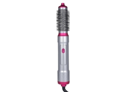 Pente de Cabelo Multifuncional 5 em 1 com Chapinha, Secador e Aquecedor de Ar, 1000w, Vermelho Rosado, Padrão Americano. TAISHENGDA