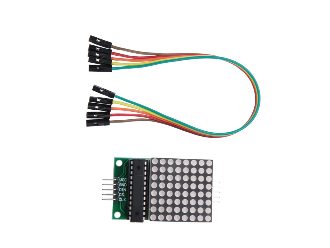 Kit Módulo Matriz de Pontos Led 8x8 para Microcontrolador Diy 5v