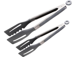 Pinças De Silicone Para Churrasco Hemobllo, Conjunto De 2 Peças, Ideais Para Grelhar E Servir Em Buffets Fáceis De