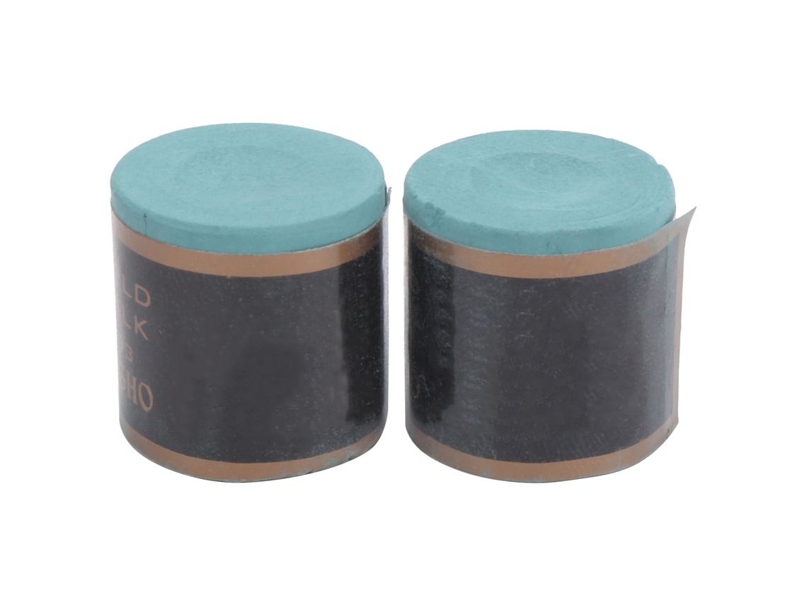 Yncm-2 Pontas De Taco De Bilhar Giz Verde Escuro