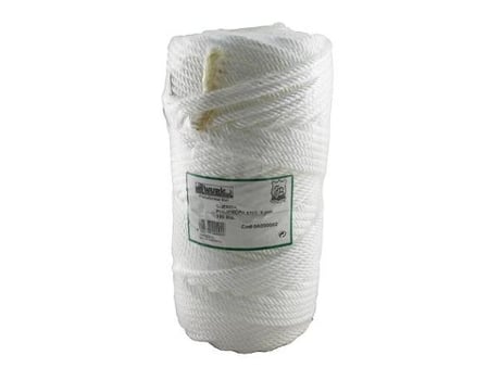 Cuerda multifilamento  6mm.  polipropileno rollo 100mt.