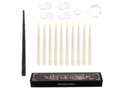 10 Velas Led Flutuantes Sem Chama com Controle Remoto | S/MARCA