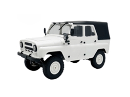 Branco Duas Pilhaswpl C94 1/12 Uaz 469 2.4g 4wd Rc Carro Crawler Controlo Proporcional Completo Escalada Rtr Modelos de Veículo Brinquedo MDUG
