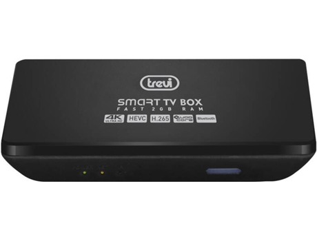 Caixa Smart TV TREVI 365S800 8 GB Wi-Fi Ethernet LAN Preto 4K Ultra HD