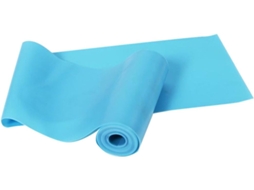 Faixa Elástica Azul Para Yoga, Unissex, Antiderrapante, Ideal Exercícios De Força, Pilates, Fisioterapia E