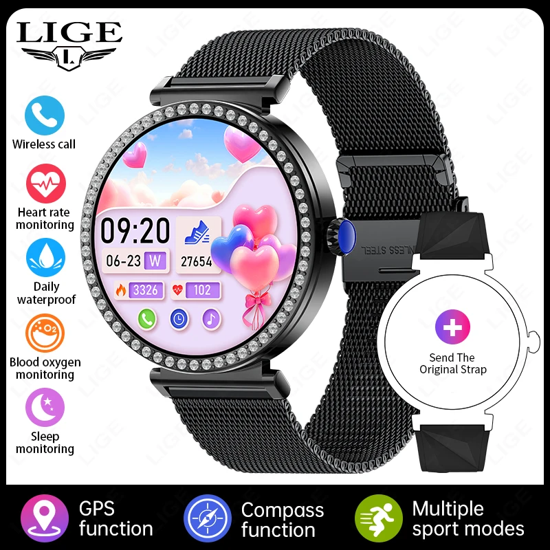 Smartwatch com Tela Hd 1,83