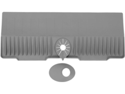 Tapete De Silicone Para Ralo Pia Favomoto Com Base Sucção Firme E Design Inclinado Banheiro Lava Louças