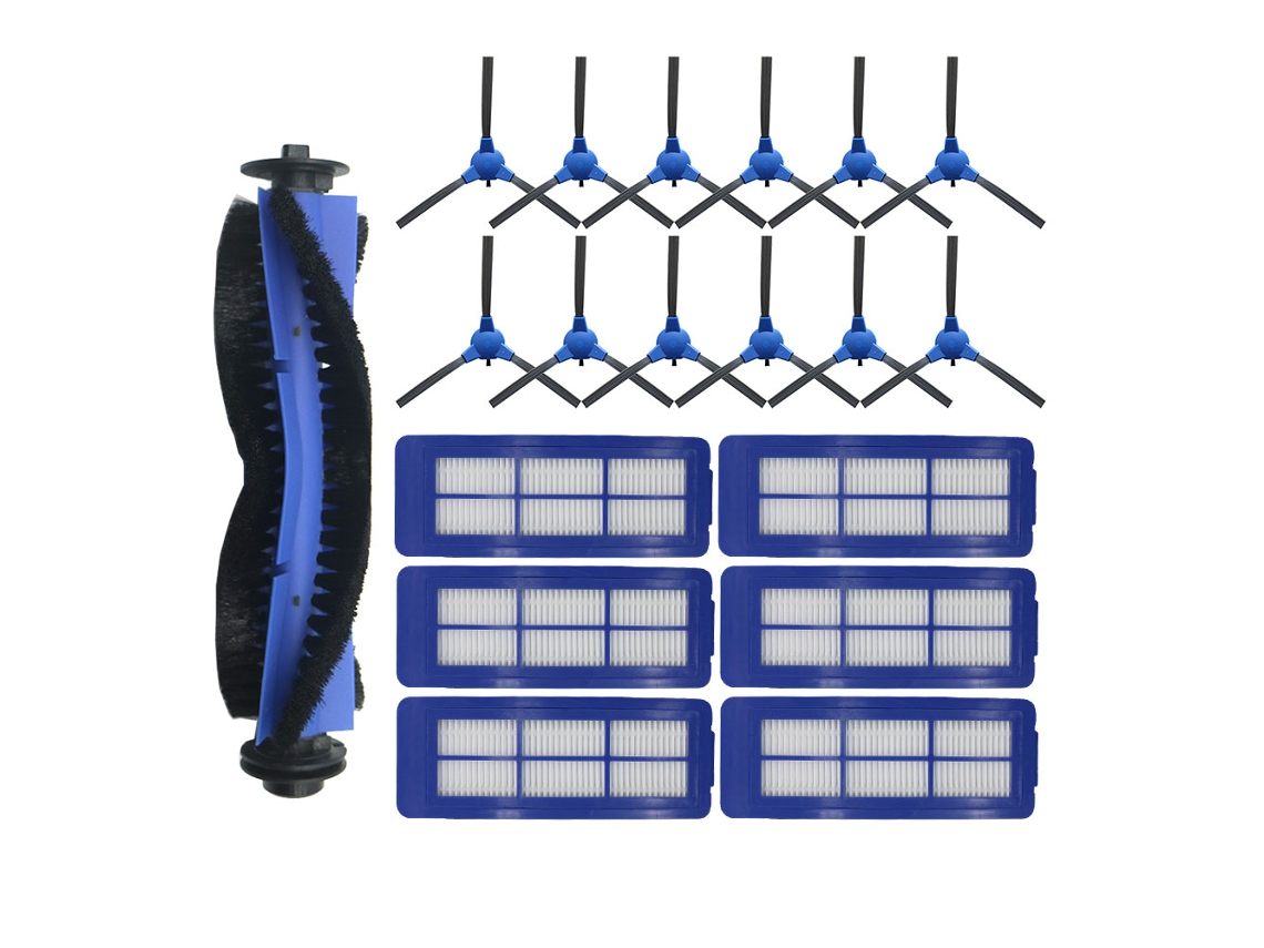 Filtro escova lateral para eufy robovac g10 g30 kit aspirador de pó híbrido conjunto peças misturadas acessórios substituição
