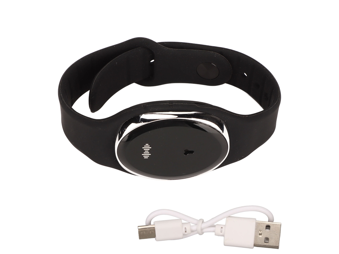 Pulseira Repelente de Mosquitos Ultrassônica EOOCOO recarregável USB