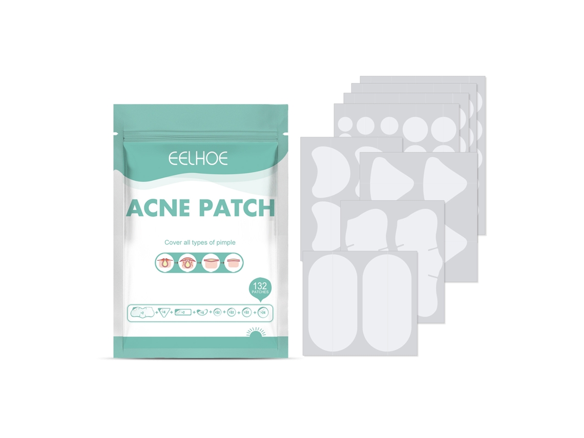 Parche Hidrocolóide Para Acne 132 Unidades