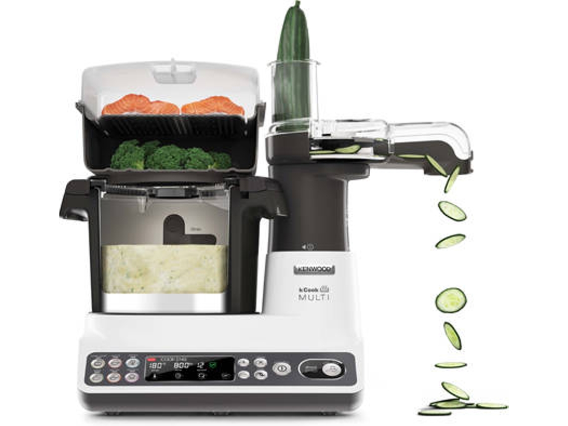 Robô de Cozinha KENWOOD KCook Multi CCL401WH (4.5 L - 1500 W - 6 acessórios)