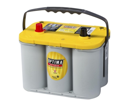Optima bateria tampa amarelha 12 V 55 Ah YT S-4.2