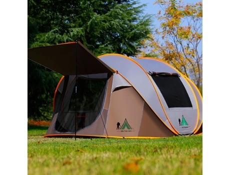Tenda Externa Totalmente Automática Com Abertura Rápida Para 3 4 Pessoas, Tenda Anti Chuva, Praia, Camping, Tenda De Camping. Lunavo