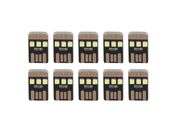 10pcs Mini Luz de Barraca Led Usb Portátil Econômica Lanterna para Camping Outdoor