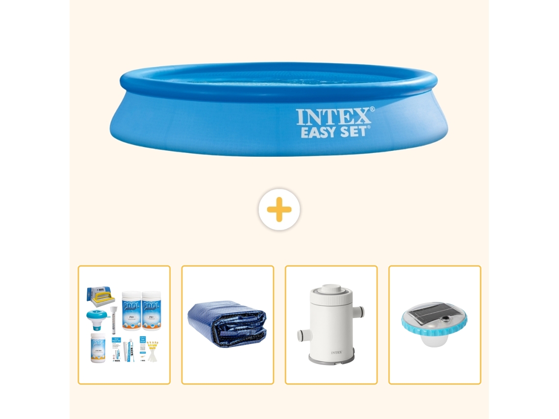 Intex Piscina Easy Set Redonda - 305x61 Cm - 5-peças S54