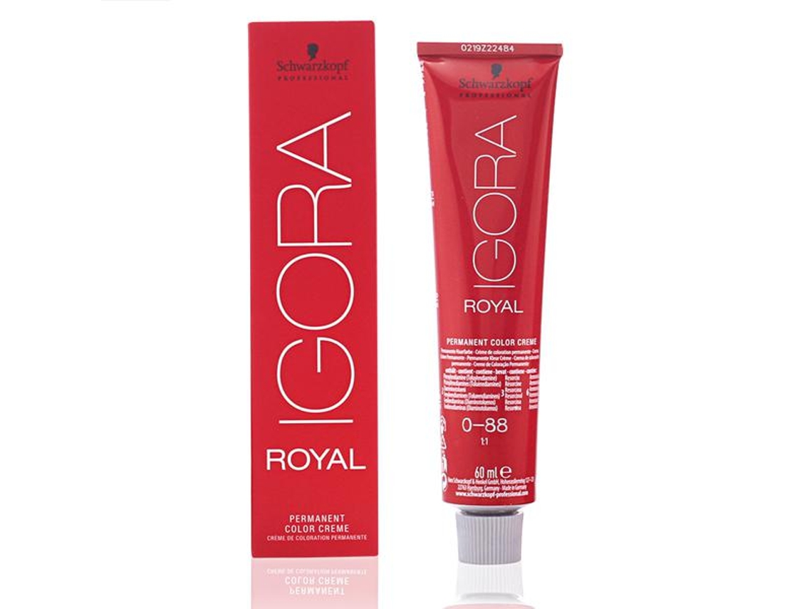 Tinta Permanente Igora Royal 0-88 Schwarzkopf 60 Ml