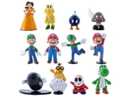 12 Figuras EASTVAPS Super Mario