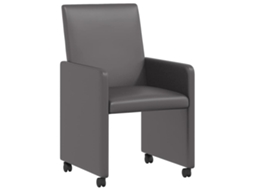 Conjunto de 2 Cadeiras de Jantar Cinzeto 57x66x94 cm MAISON EXCLUSIVE
