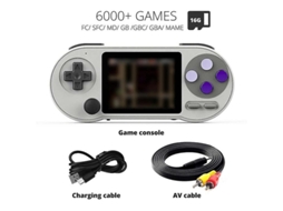 Console De Jogos Portátil Sf2000 Com Tela Ips De 3 Polegadas E Mini Player Portátil Com 6.000 Jogos Retrô Integrados Ly Ebike