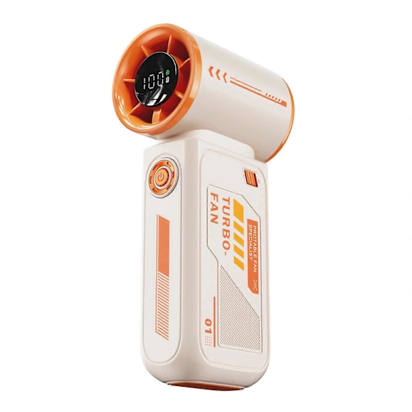 Ventilador Portátil AQUAFORGE ajustável com bateria de 3600mah, compacto para viagens