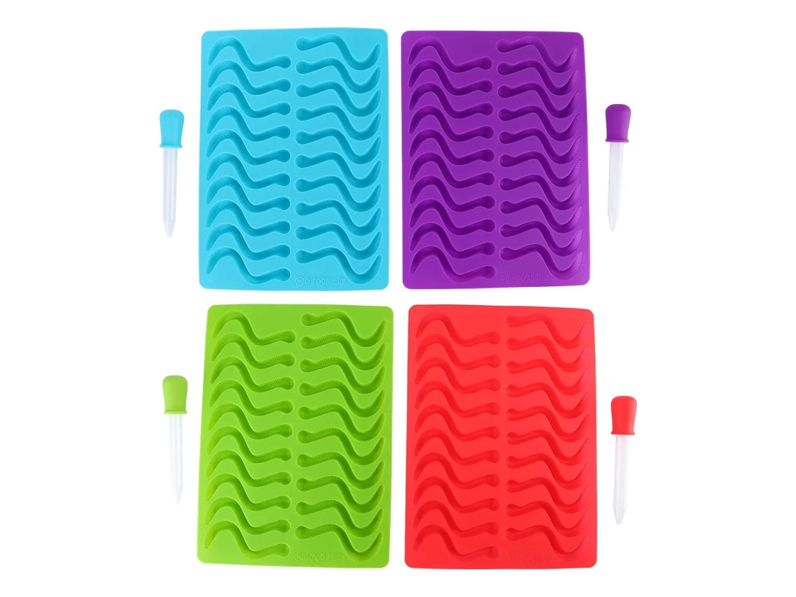 4 Peças, Molde De Silicone Para Confeitaria