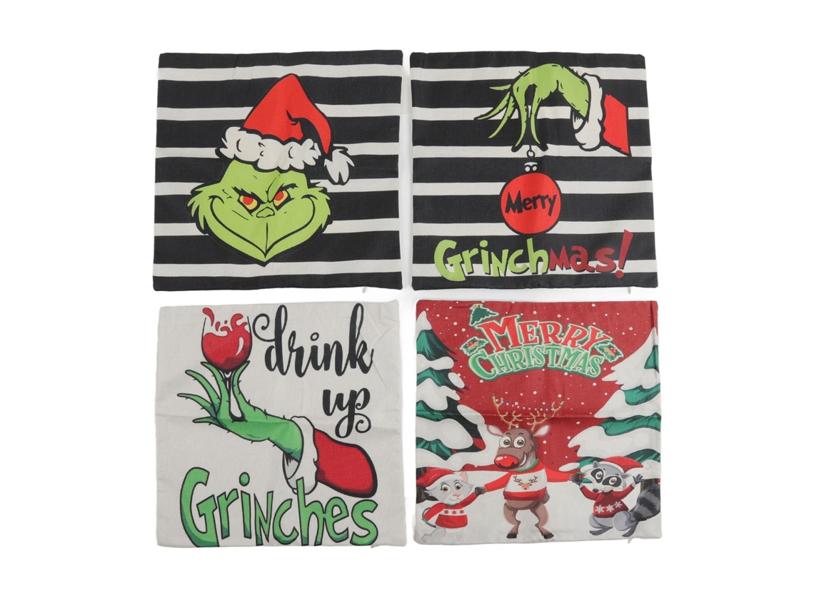 Capas De Travesseiro Natal Decoração Indoors/outdoors Lino