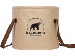 Balde Dobrável Para Áreas Externas, Balde De Água Dobrável Em Pvc, Recipiente Para Água Para Camping, Caminhadas, Lavagem De Carros Aquaforge (18l)