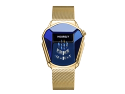 Relógio de Quartzo Masculino MDUG (golden Blue Milan)