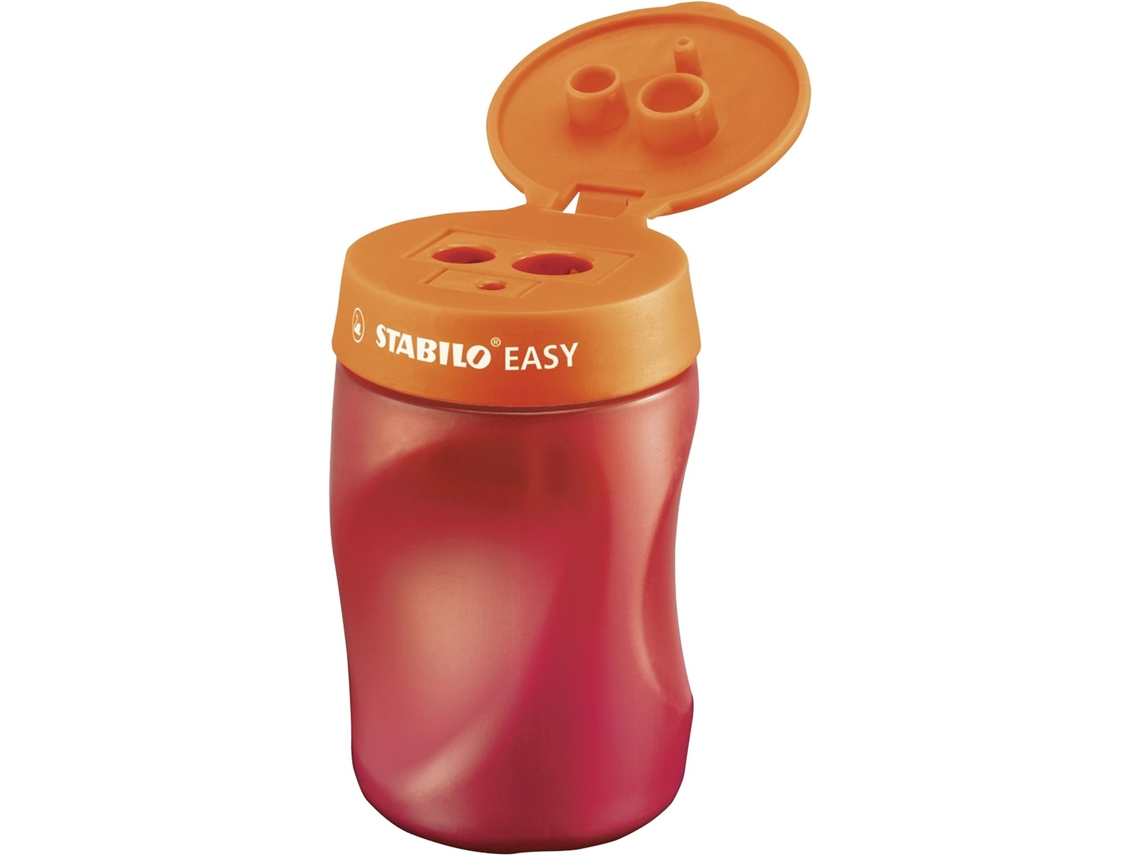 Apontador Ergonômico Laranja Com Reservatório De Água Para Aquaforge