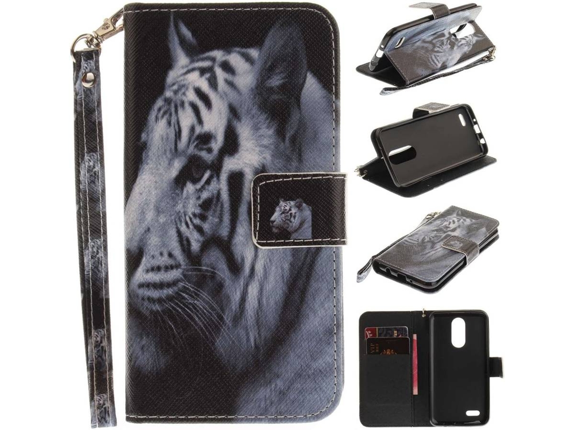 Capa LG K8 2017 HONGWE. Tigre Branco