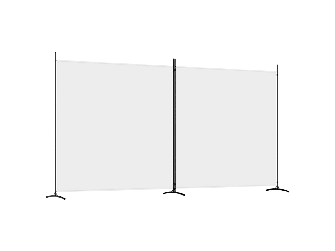 Room Divider, Room Dividers Vidaxl Branco Tecido (348 X 180 Cm)