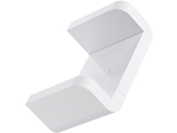 Prateleira De Armazenamento Para Banheiro, Em Plástico Branco Resistente À Ferrugem, Com Design Adesivo Sem Marcas, Para