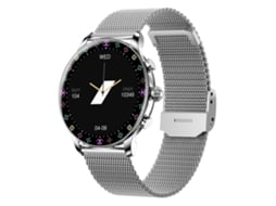 Smartwatches YEMAESRE Y55 Tela Hd de 1 39 Polegadas Ip67 À Prova D'Água para Iphone e Android Prata