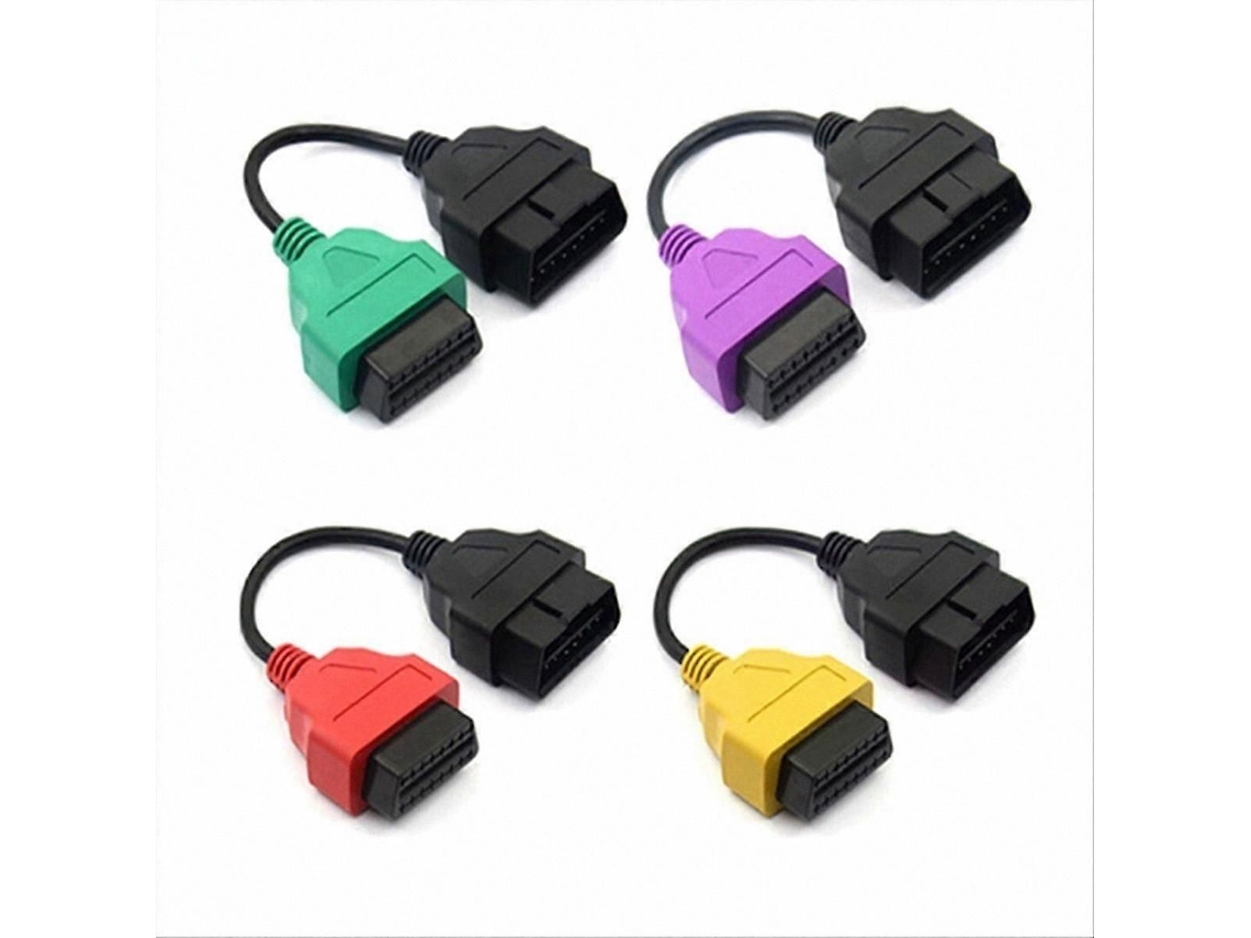 Cabo De Diagnóstico Obd2 Para Conector Adaptador De Ferramenta De Diagnóstico De Ecu