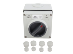 Conjunto de 3 Interruptores HKJ impermeáveis tipo barco com luz LED 250vac/125vac