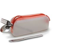 Bolsa de Silicone Com Talheres de Inox SMARTLUNCH