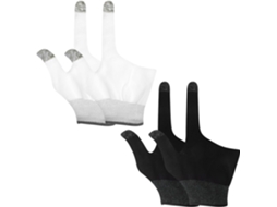 Sewacc 2 Pares De Capas Protetoras Para Jogos Mobile Em Nylon E Grafeno, Com Design Elástico Antiderrapante Para Os