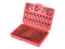 Conjunto De 100 Peças De Bits De Precisão Multifuncionais Para Furadeira Elétrica Com Porta-bits Magnético