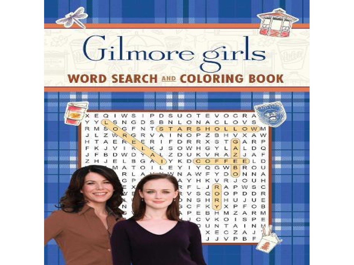 Livro Gilmore Girls Word Search and Coloring Book de Editors of Thunder Bay Press (Inglês)