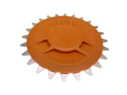 T5K RSWL 01+TLWL 01 1 calota e 2 espigões para cortador de grama WORX LANDROID M1000, Y0I M900, M700, M500, S300