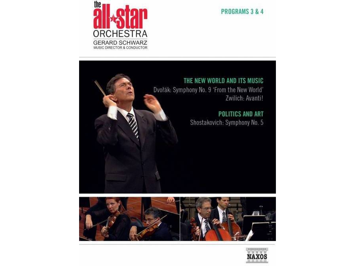 DVD-Video Album Schwarz,Gerard/All Star Orchestra - Programs 3 & 4: New World/Politics and Art (1CD)