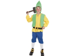 Fato de Bebé DISFRAZZES Anão Amarelo (Tam: 1 a 3 Anos)