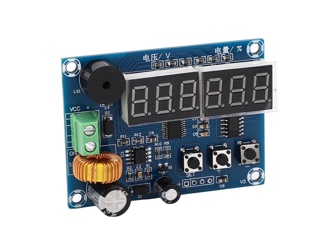 Módulo Display De Potência Com Porcentagem De Voltagem Programável