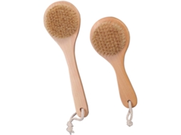 Conjunto De 2 Escovas Banho Com Cabo Longo Para As Costas, Escovas De Banho Simples Para Uso Doméstico