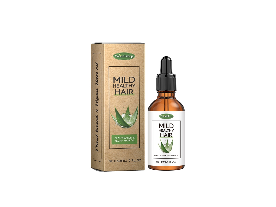 Óleo LAXISCREED Woodsleep para Cabelos Secos, Hidratação e Combate Ao Frizz
