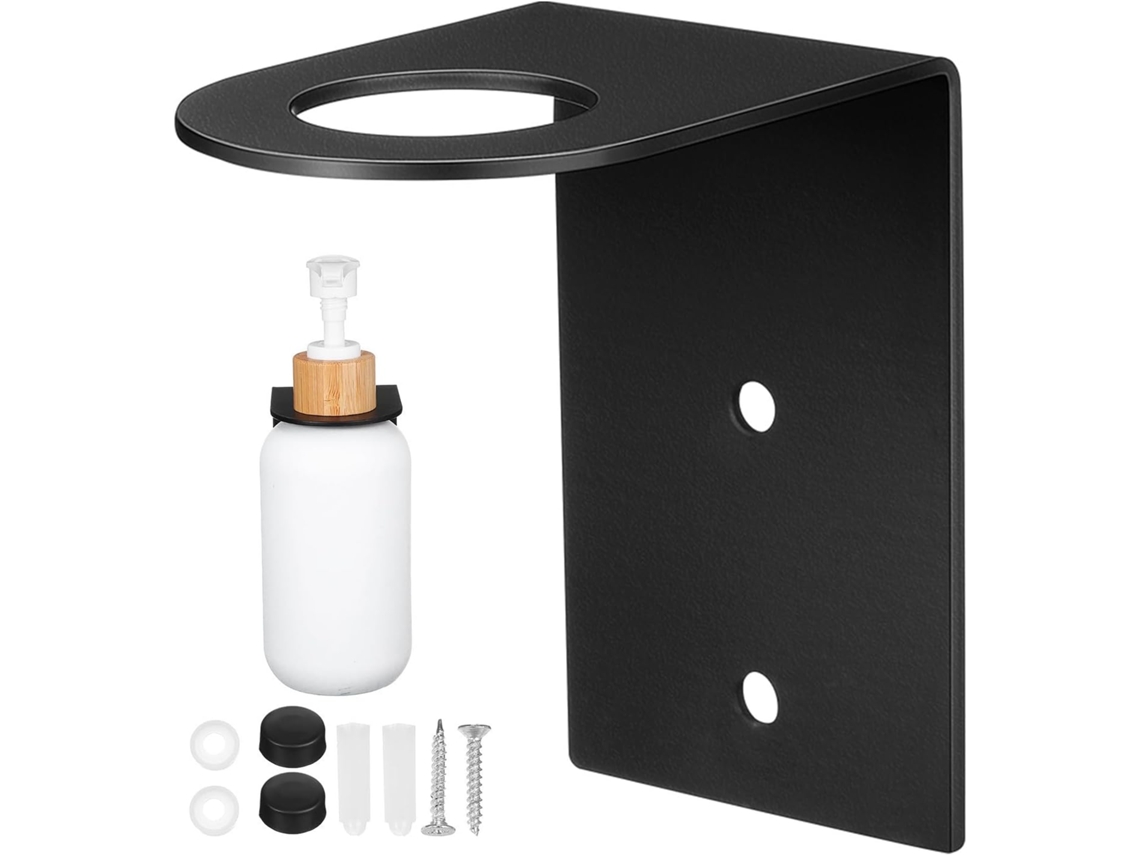 Suporte Hemobllo Chuveiro para Shampoo, em Aço Inox, para Fixação na Parede, Ideal para Sabonete e Outros