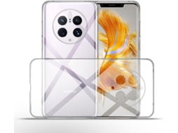 Capa Fina Antiarranhões Anticolisão para Huawei Huawei Mate 50 Pro HONGWE. Transparente