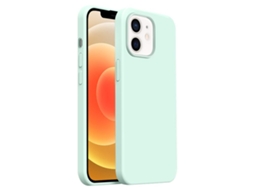 Capa De Silicone Líquido Ultra Fina Para Iphone 12 - Cobertura Total - Magsafe