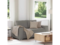 Vidaxl Sofá-luvas 160x77x82 Cm Tecido Corduroy Cinzento-claro